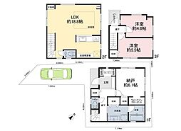 足立区江北3丁目　新築一戸建て　全1棟