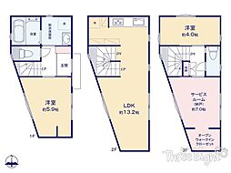 最終1棟足立区千住緑町2丁目 新築一戸建て 全2棟