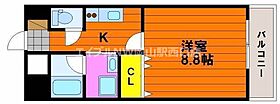 ハアラン高柳  ｜ 岡山県岡山市北区高柳西町（賃貸マンション1K・2階・27.81㎡） その2