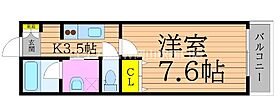 アコヤシェル津高  ｜ 岡山県岡山市北区津高（賃貸アパート1K・1階・27.30㎡） その2