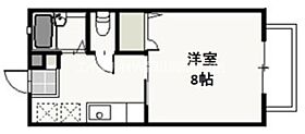 ピアチェーレ　Ａ  ｜ 岡山県岡山市北区津島福居2丁目（賃貸アパート1K・2階・26.49㎡） その2