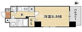 グランフォンテーヌ奉還町  ｜ 岡山県岡山市北区奉還町4丁目（賃貸マンション1K・3階・27.00㎡） その2