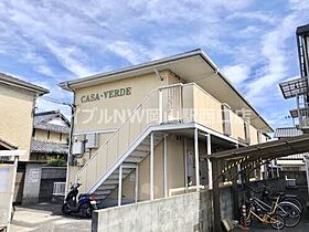 カーザ・ヴェルデ  ｜ 岡山県岡山市北区津島新野2丁目（賃貸アパート1R・2階・25.37㎡） その1