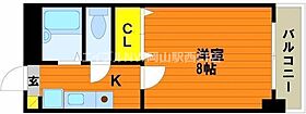 TGハイツ  ｜ 岡山県岡山市北区奉還町1丁目（賃貸マンション1K・2階・26.29㎡） その2