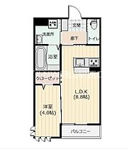 Rian伊福町  ｜ 岡山県岡山市北区伊福町1丁目（賃貸アパート1LDK・1階・33.69㎡） その2