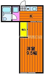 間取図画像 1K