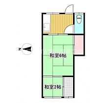 ひなた借家  ｜ 岡山県岡山市北区奉還町4丁目（賃貸一戸建2K・1階・24.00㎡） その2