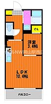 Side-S  ｜ 岡山県岡山市北区南方4丁目（賃貸マンション1LDK・4階・33.15㎡） その2