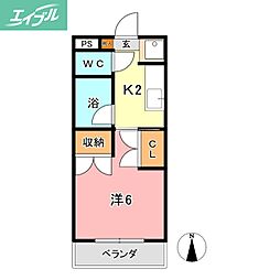 マンションLee　I棟 3階