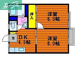 皿井コーポII 1階