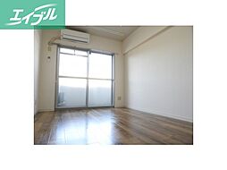 カナンハイツ　B棟 4階1Kのリビング/ダイニング