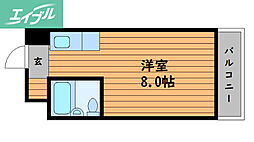 プレアール岡山駅前 2階