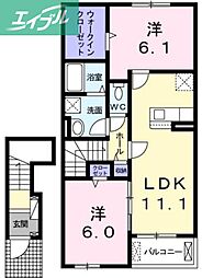 サンシャインヒルズ 2階