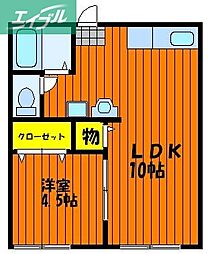 山田コーポN棟 2階