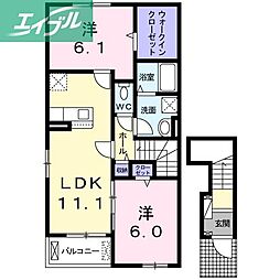 サンシャインヒルズ 2階