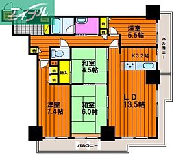 ファミールタワープラザ岡山 21階