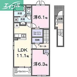 フィレ・ル・クールI 2階/-