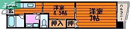 リファーマンション 2Kの間取図画像