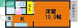 レジデンス西崎B 2階/-