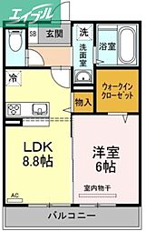イヴェール 2階