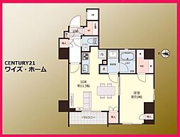 JR山手線 秋葉原駅 徒歩6分 1LDKの間取り