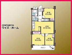 都営三田線 志村坂上駅 徒歩13分 3LDKの間取り