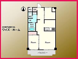 間取図画像 1SLDK