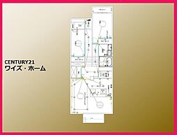 高円寺サンハイツ 2LDKの間取図画像