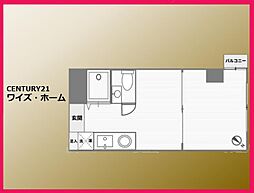 平河町ドリームマンション 1DKの間取図画像