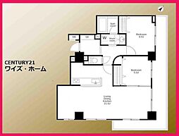 藤和シティホームズ南阿佐ヶ谷 2LDKの間取図画像