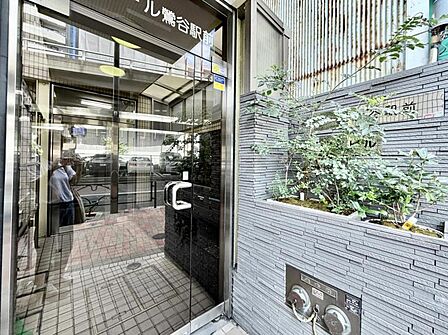 【エントランス】いつも綺麗に保たれているエントランス。