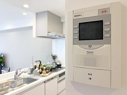 居住者の安心を最優先に考えた充実した防犯設備が整っています。