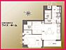 間取り：収納スペースも豊富で、お部屋を広く使えます。