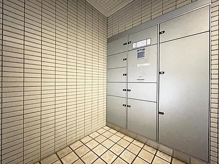 【宅配ボックス】不在時も安心の宅配ボックス