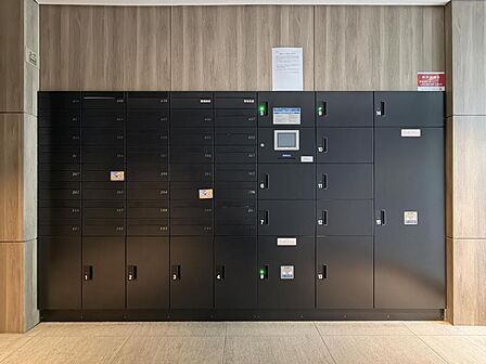 【宅配ボックス】充実の設備、共有部に宅配BOX完備。
