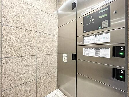【宅配ボックス】不在時も安心の宅配ボックス