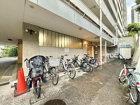 【駐輪場】住民専用の駐輪場で安心してご利用いただけます。