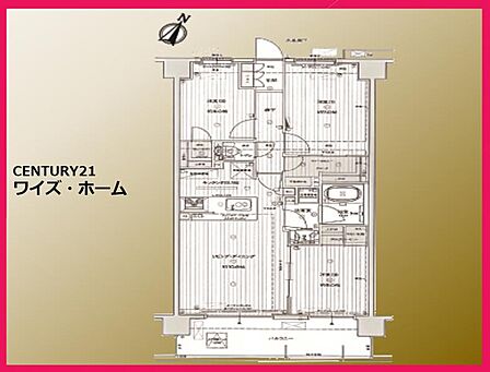 【間取り図】3LDK