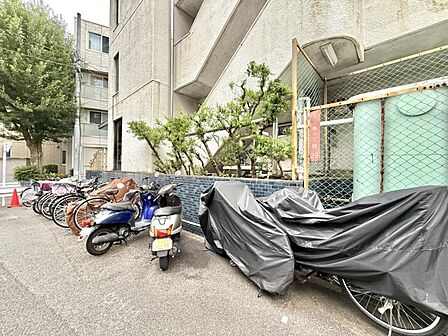 【駐輪場】住民専用の駐輪場で安心してご利用いただけます。