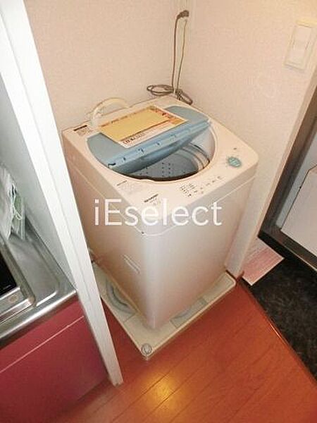 画像20:洗濯機も設備です