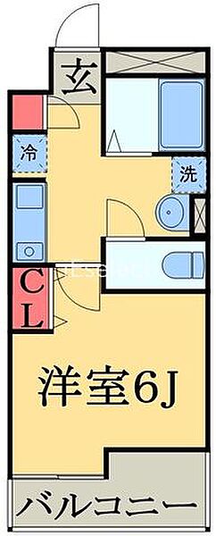 ＡＳＴＲＥＡ東千葉（アストレア） ｜千葉県千葉市中央区祐光４丁目(賃貸アパート1K・3階・23.00㎡)の写真 その2