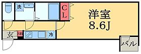 ＴＡＴＥＲＵＡｐａｒｔｍｅｎｔ千葉市中央区長洲2丁目IIIＢ棟  ｜ 千葉県千葉市中央区長洲２丁目（賃貸アパート1K・3階・25.72㎡） その2