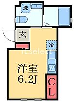 タマパレス  ｜ 千葉県千葉市稲毛区作草部１丁目（賃貸アパート1R・1階・18.01㎡） その2