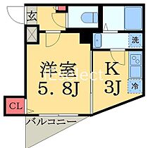 クレイドル千葉  ｜ 千葉県千葉市中央区院内１丁目（賃貸マンション1K・8階・22.50㎡） その2