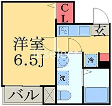 Ｆｌｅｕｒ（フレール）  ｜ 千葉県千葉市花見川区検見川町２丁目（賃貸アパート1K・1階・22.60㎡） その2