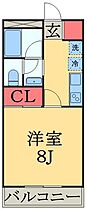 千葉県千葉市稲毛区轟町４丁目（賃貸マンション1K・4階・26.25㎡） その2