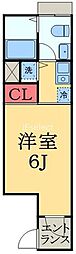 RIGATOF ワンルームの間取図画像