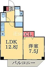 プラチナレジデンス 1LDKの間取図画像