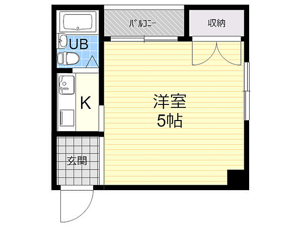 スクエアレジデンス豊里 ｜大阪府大阪市東淀川区豊里６丁目(賃貸マンション1R・2階・20.00㎡)の写真 その2