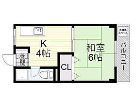 グリーンコーポ  ｜ 大阪府大阪市東淀川区下新庄４丁目15番15号（賃貸マンション1K・4階・22.68㎡） その2